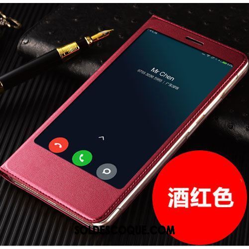 Coque Xiaomi Redmi Note 5 Petit Haute Or Rouge Clamshell Soldes