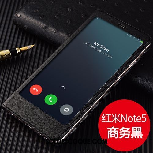 Coque Xiaomi Redmi Note 5 Rouge Incassable Protection Téléphone Portable Clamshell Housse En Vente