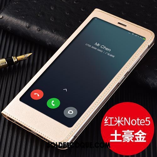 Coque Xiaomi Redmi Note 5 Rouge Incassable Protection Téléphone Portable Clamshell Housse En Vente