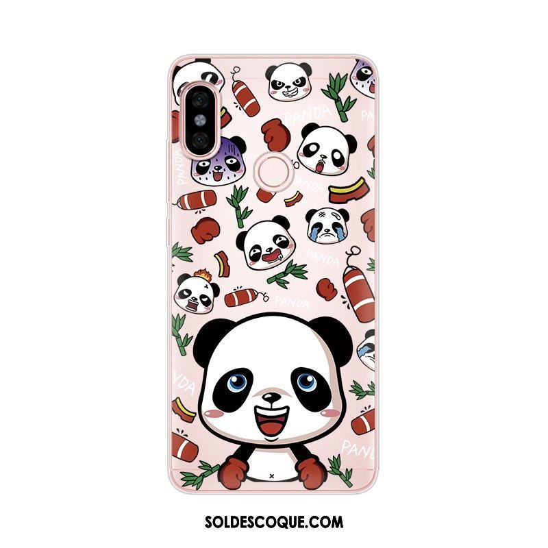 Coque Xiaomi Redmi Note 5 Rouge Rose Téléphone Portable Fluide Doux Protection Pas Cher