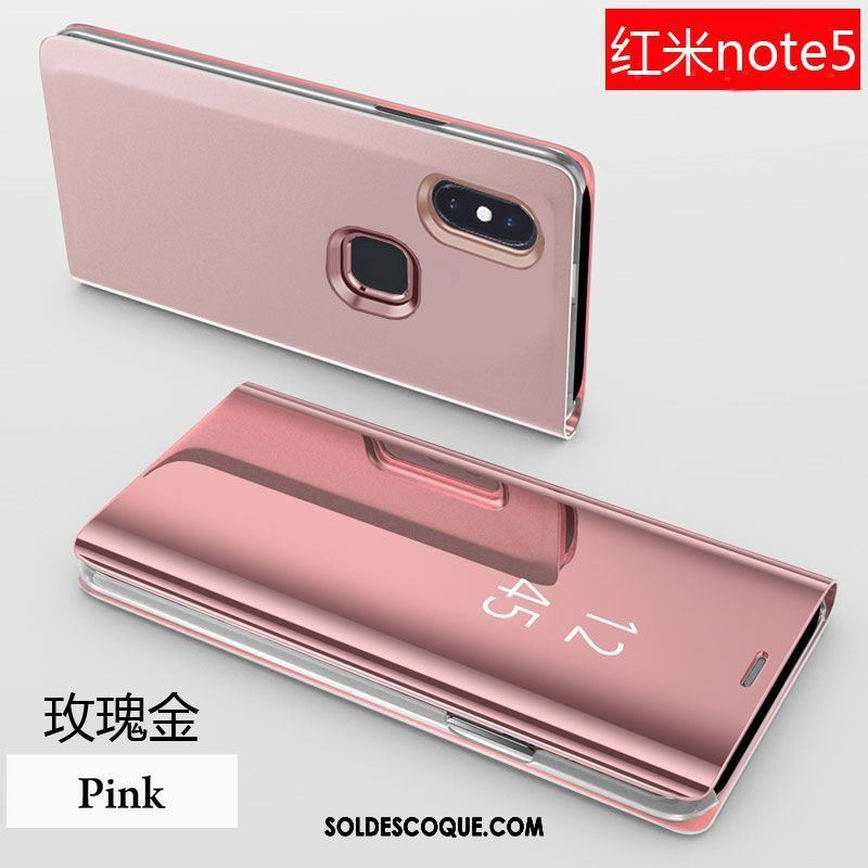 Coque Xiaomi Redmi Note 5 Rouge Téléphone Portable Gris Haute Petit En Vente