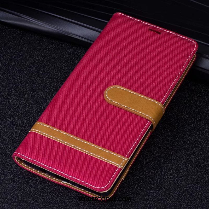 Coque Xiaomi Redmi Note 5 Support Rouge Petit Protection Téléphone Portable Pas Cher