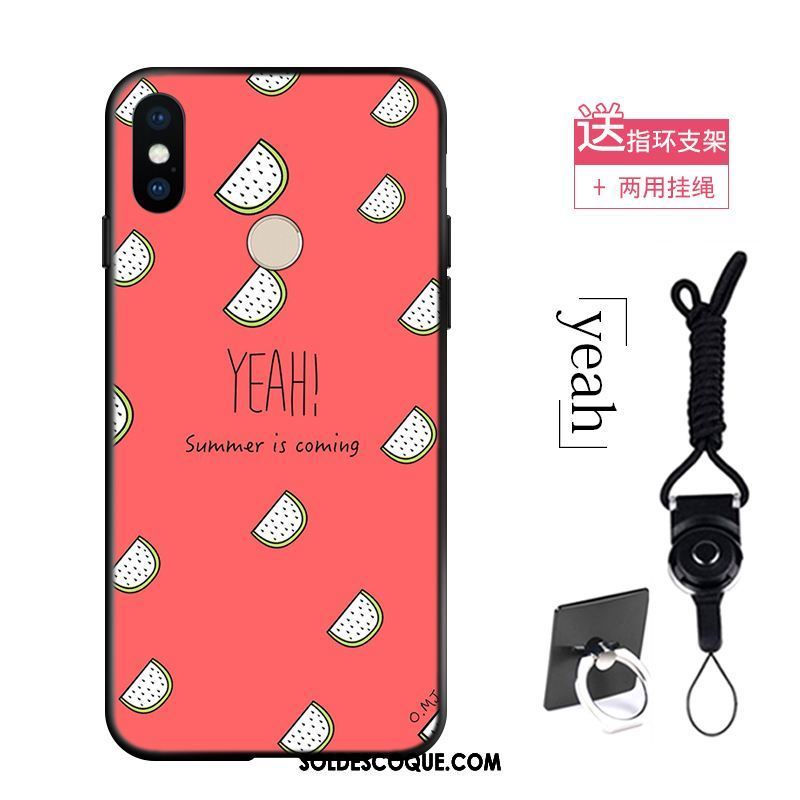 Coque Xiaomi Redmi Note 5 Téléphone Portable Protection Rouge Fluide Doux Petit Housse En Vente