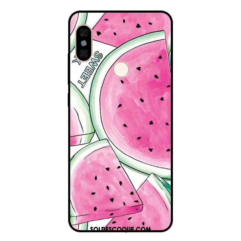 Coque Xiaomi Redmi Note 5 Vert Silicone Frais Téléphone Portable Pastèque Housse France