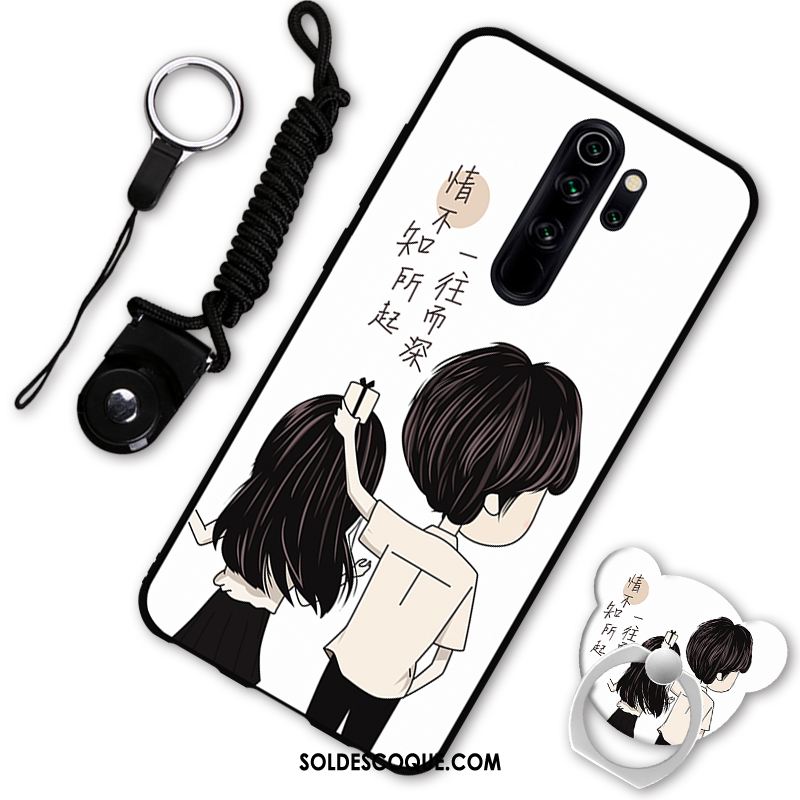 Coque Xiaomi Redmi Note 8 Pro Amoureux Dessin Animé Rouge Téléphone Portable Incassable Housse En Vente