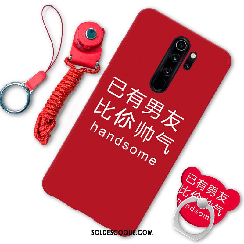 Coque Xiaomi Redmi Note 8 Pro Amoureux Dessin Animé Rouge Téléphone Portable Incassable Housse En Vente