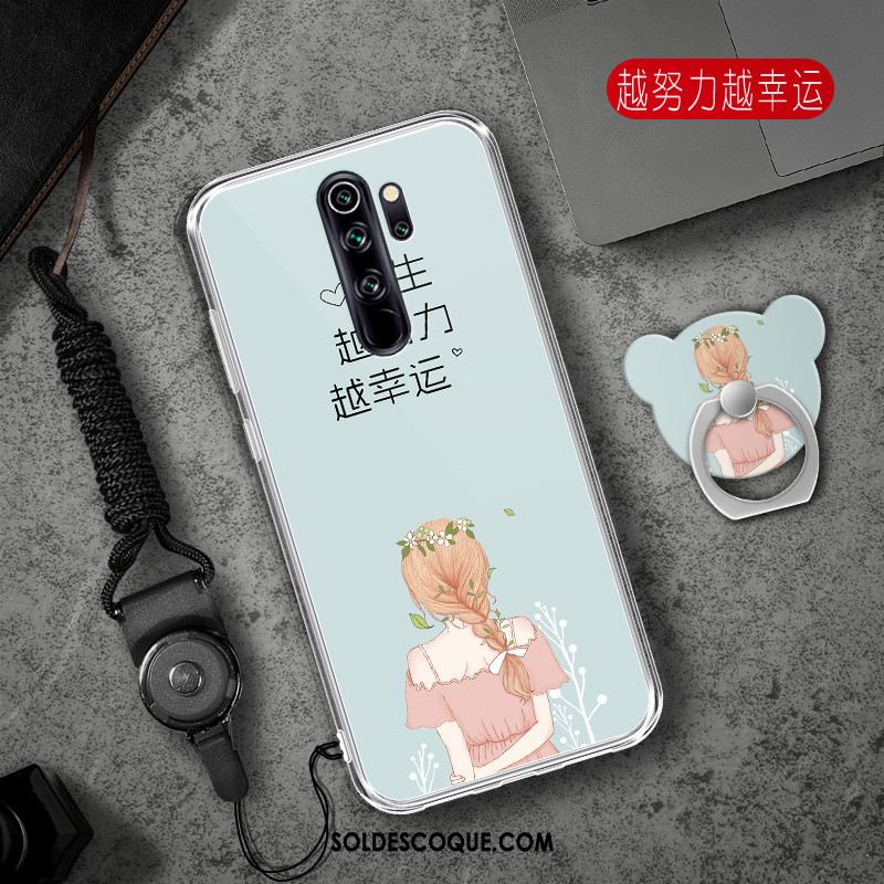 Coque Xiaomi Redmi Note 8 Pro Fluide Doux Rouge Tendance Téléphone Portable Cœur En Ligne