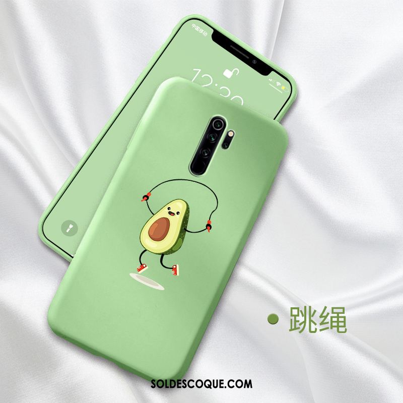 Coque Xiaomi Redmi Note 8 Pro Incassable Ornements Suspendus Multifonctions Charmant Vert Pas Cher