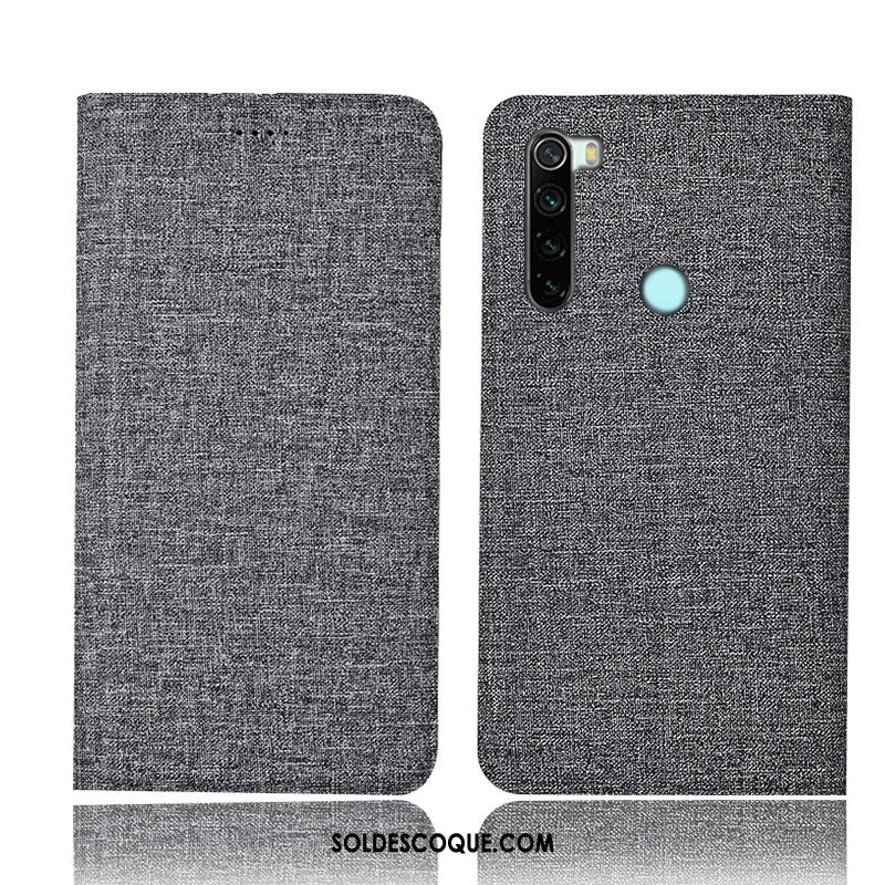 Coque Xiaomi Redmi Note 8 Pro Protection Étui Bleu Rouge Petit En Ligne