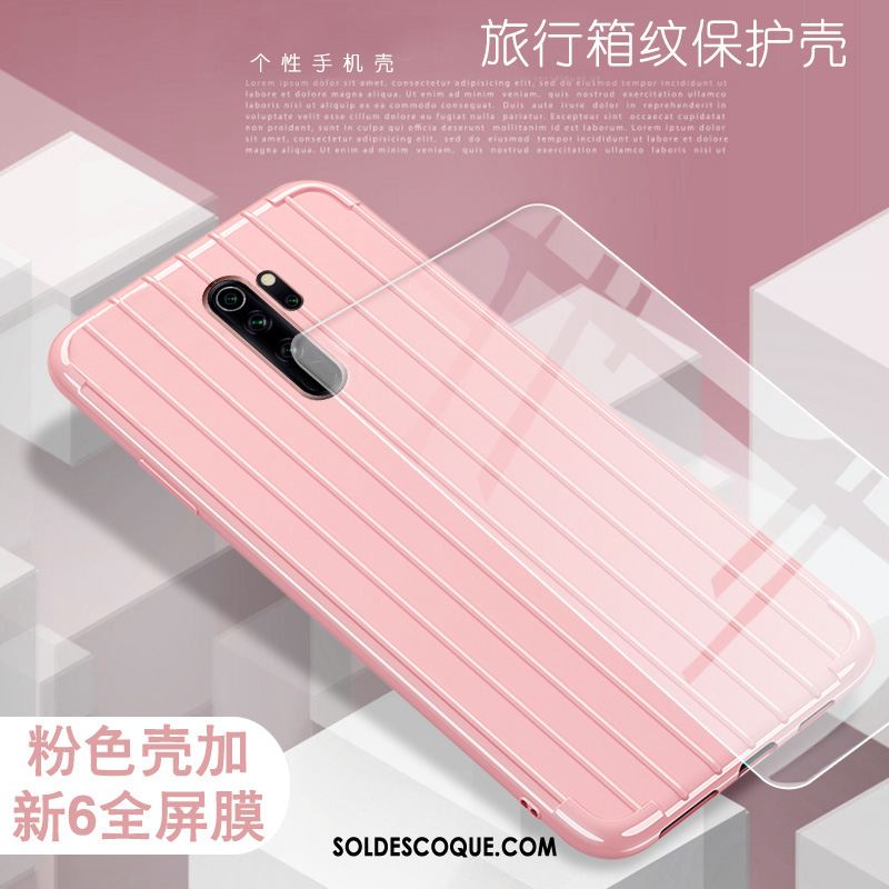 Coque Xiaomi Redmi Note 8 Pro Tout Compris Personnalité Charmant Fluide Doux Dessin Animé En Ligne