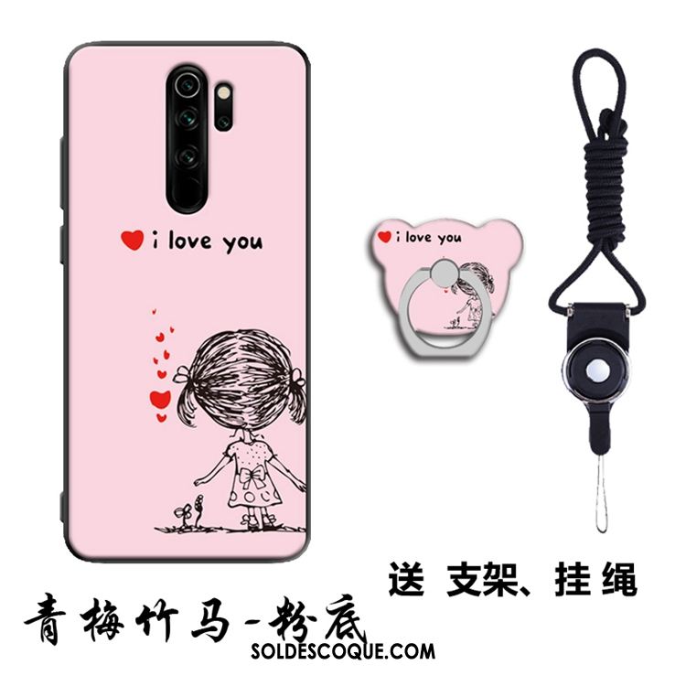 Coque Xiaomi Redmi Note 8 Pro Téléphone Portable Personnalité Support Fluide Doux Petit Soldes