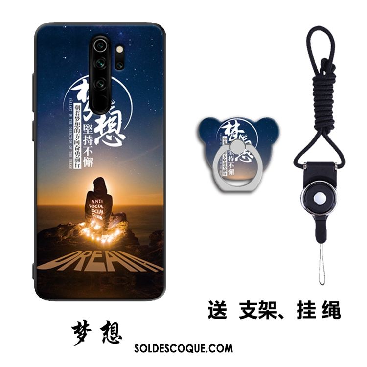 Coque Xiaomi Redmi Note 8 Pro Téléphone Portable Personnalité Support Fluide Doux Petit Soldes
