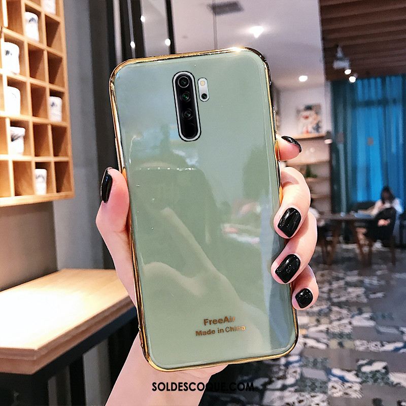 Coque Xiaomi Redmi Note 8 Pro Vert Rouge Incassable Tempérer Membrane En Vente