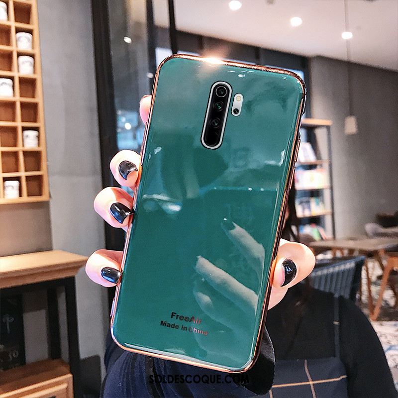 Coque Xiaomi Redmi Note 8 Pro Vert Rouge Incassable Tempérer Membrane En Vente