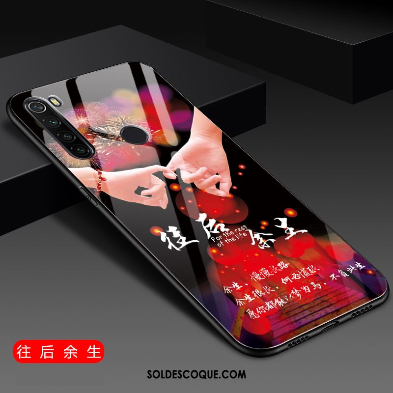 Coque Xiaomi Redmi Note 8t Créatif Tempérer Verre Nouveau Téléphone Portable Pas Cher