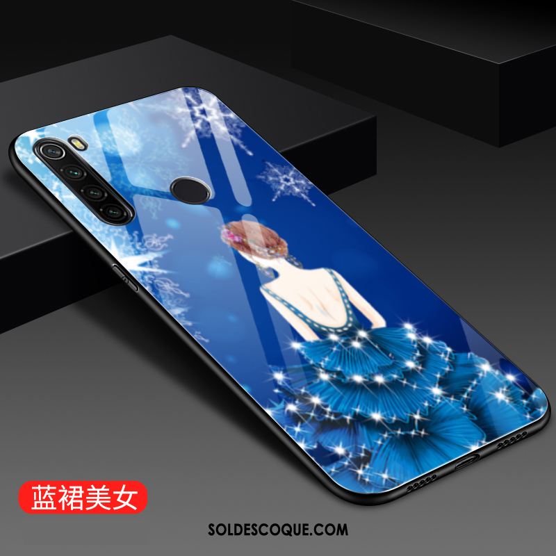 Coque Xiaomi Redmi Note 8t Créatif Tempérer Verre Nouveau Téléphone Portable Pas Cher