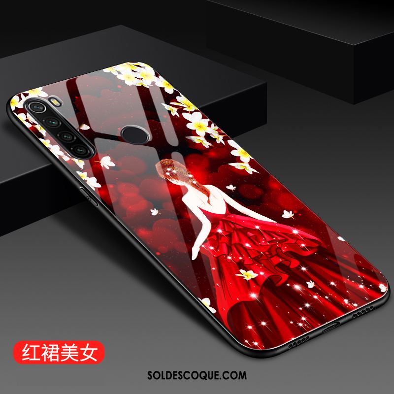 Coque Xiaomi Redmi Note 8t Créatif Tempérer Verre Nouveau Téléphone Portable Pas Cher