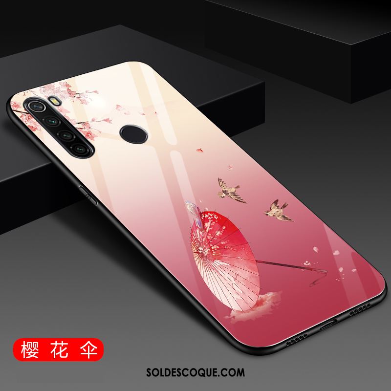 Coque Xiaomi Redmi Note 8t Créatif Tempérer Verre Nouveau Téléphone Portable Pas Cher