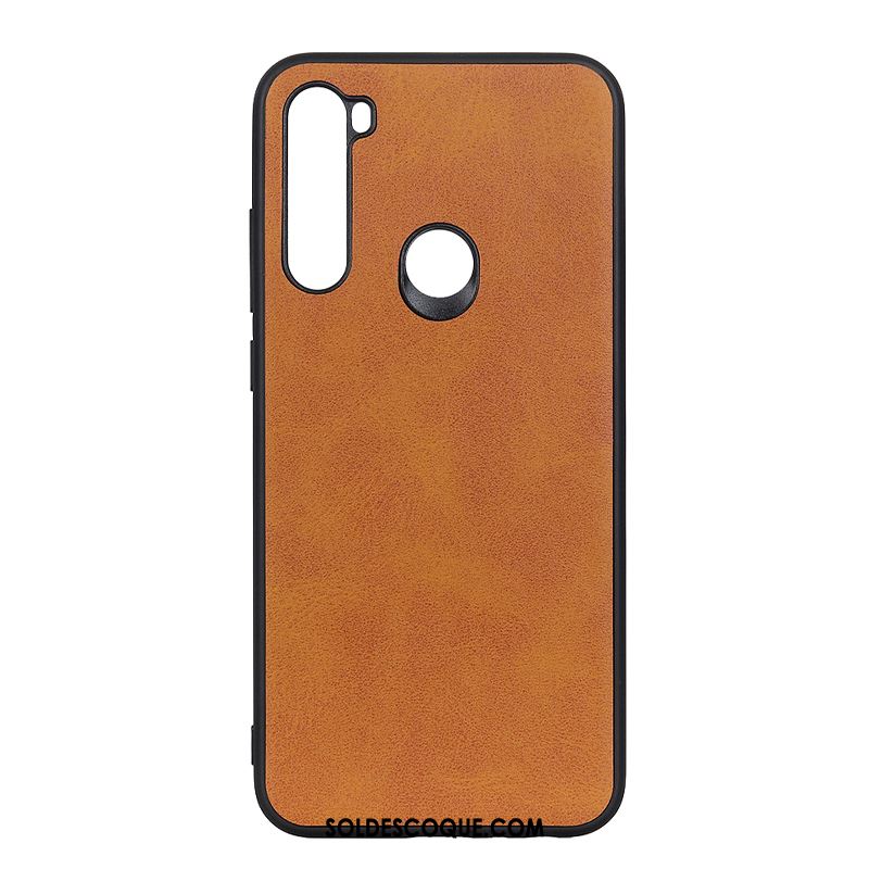 Coque Xiaomi Redmi Note 8t Cuir Tout Compris Rouge Vin Rouge Difficile Soldes