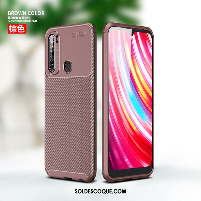 Coque Xiaomi Redmi Note 8t Délavé En Daim Très Mince Protection Tempérer Business Pas Cher