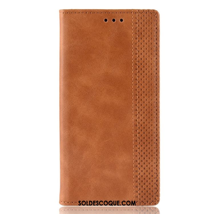 Coque Xiaomi Redmi Note 8t Noir Étui Cuir Clamshell Magnétisme Housse France