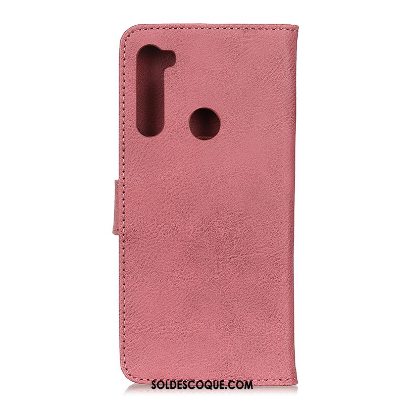 Coque Xiaomi Redmi Note 8t Tendance Protection Tout Compris Portefeuille Rouge France