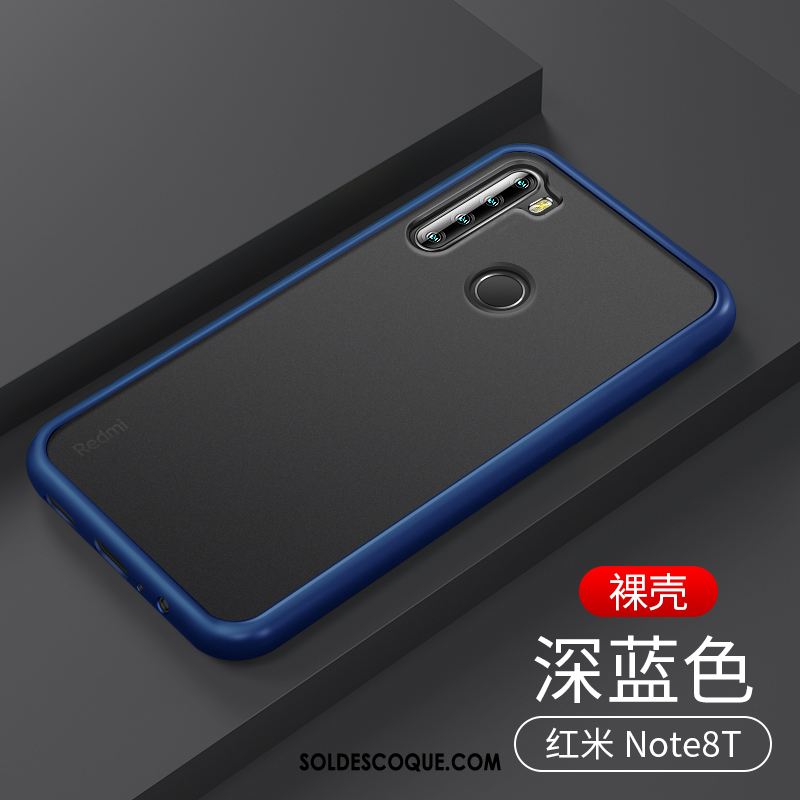 Coque Xiaomi Redmi Note 8t Transparent Incassable Délavé En Daim Luxe Marque De Tendance En Vente