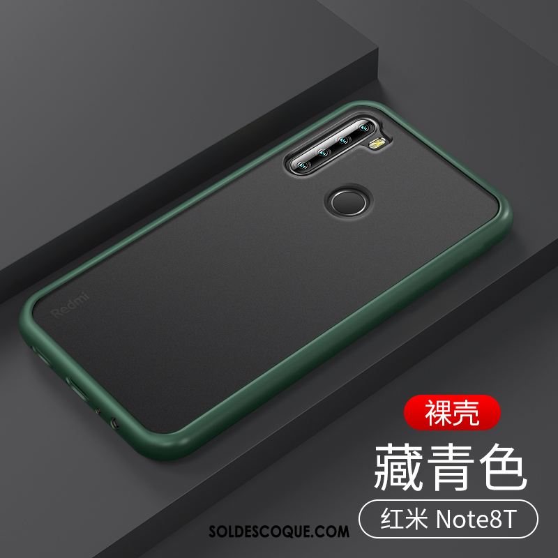 Coque Xiaomi Redmi Note 8t Transparent Incassable Délavé En Daim Luxe Marque De Tendance En Vente