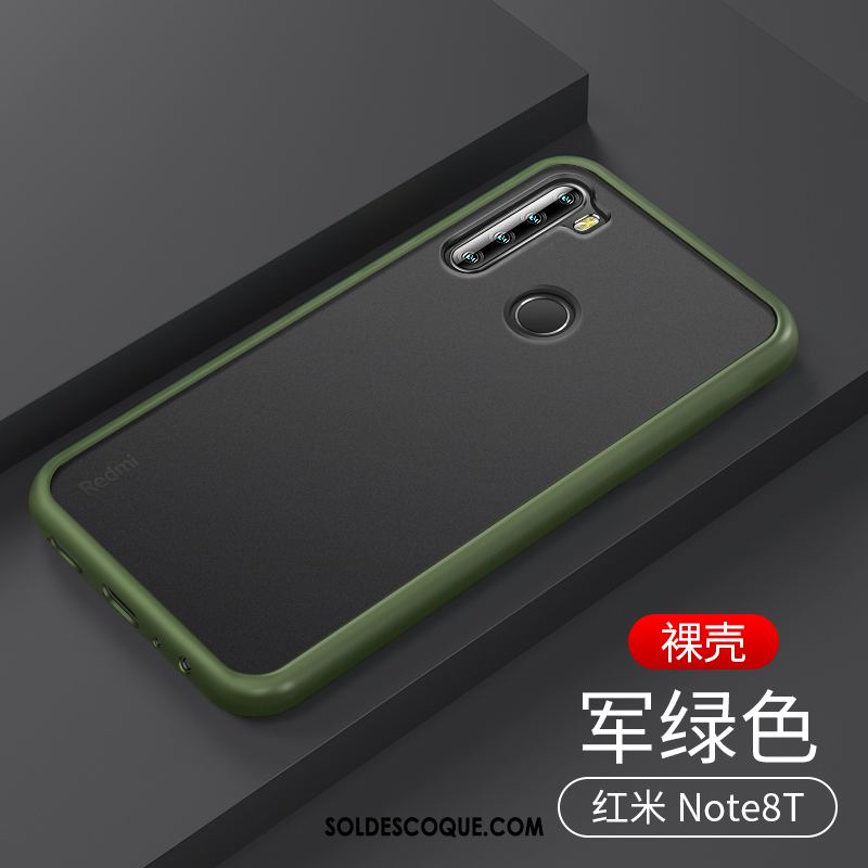 Coque Xiaomi Redmi Note 8t Transparent Incassable Délavé En Daim Luxe Marque De Tendance En Vente