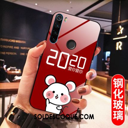 Coque Xiaomi Redmi Note 8t Verre Trempé Fluide Doux Petit Rat Téléphone Portable En Vente