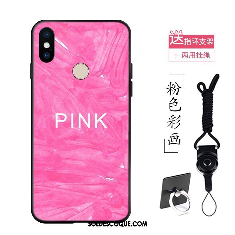 Coque Xiaomi Redmi S2 Couleur Rouge Rose Personnalité Étui Housse En Ligne