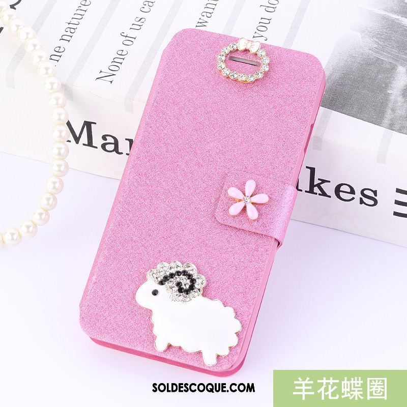 Coque Xiaomi Redmi S2 Incassable Étui En Cuir Rose Téléphone Portable Rouge En Vente