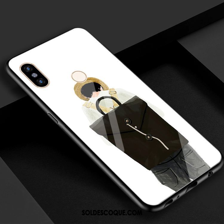 Coque Xiaomi Redmi S2 Miroir Blanc Simple Rouge Petit Housse En Vente