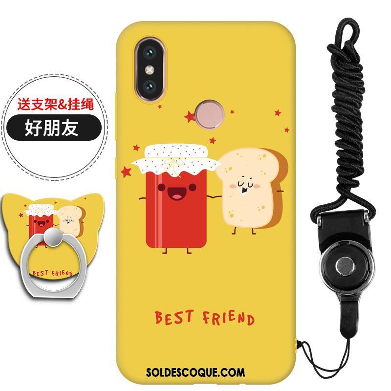 Coque Xiaomi Redmi S2 Personnalité Jaune Rouge Noir Silicone En Vente