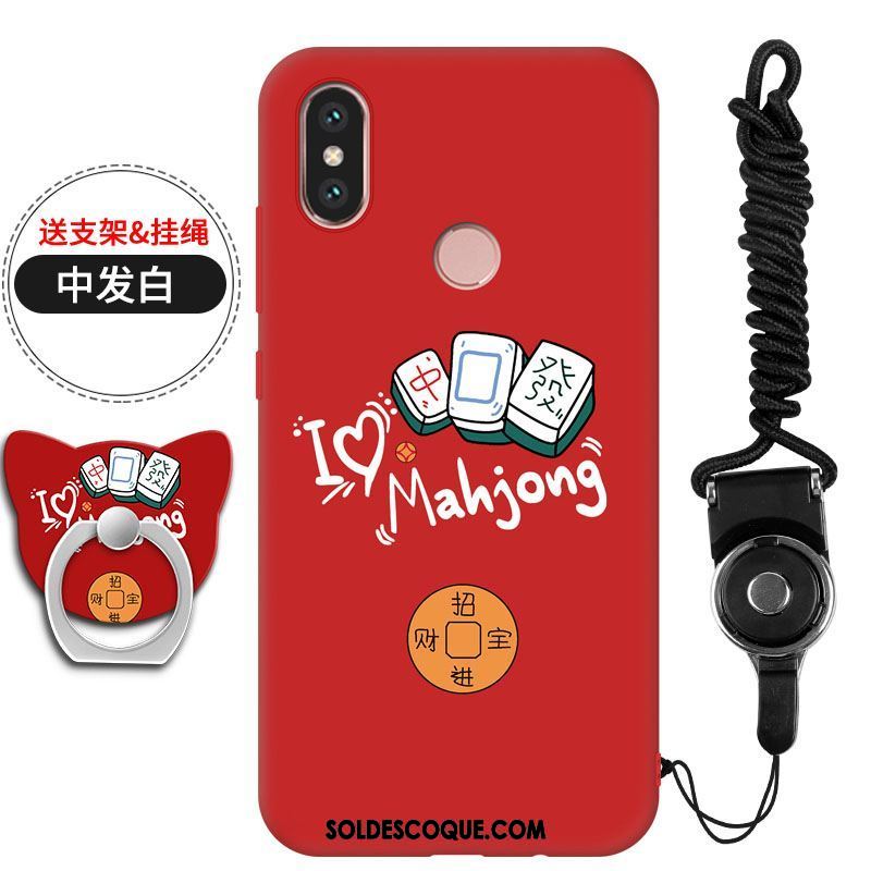 Coque Xiaomi Redmi S2 Personnalité Jaune Rouge Noir Silicone En Vente