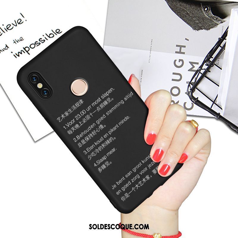 Coque Xiaomi Redmi S2 Personnalité Simple Étui Charmant Silicone Soldes