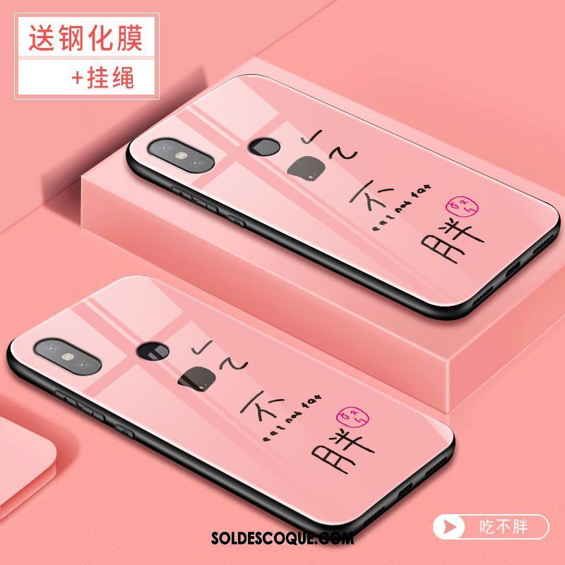 Coque Xiaomi Redmi S2 Rose Téléphone Portable Rouge Personnalité Fluide Doux En Vente