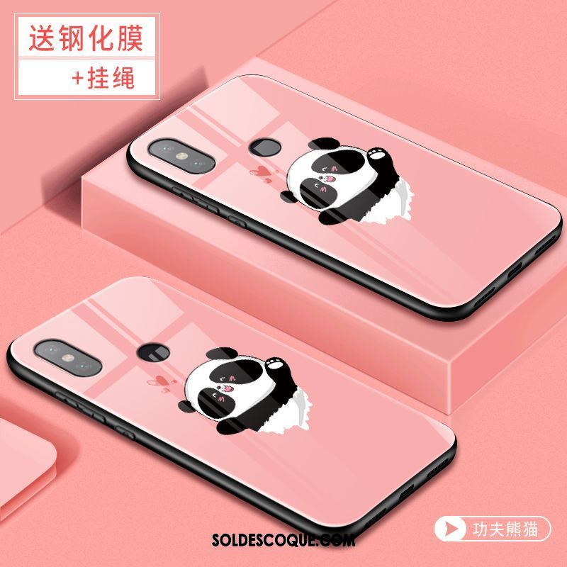 Coque Xiaomi Redmi S2 Rose Téléphone Portable Rouge Personnalité Fluide Doux En Vente