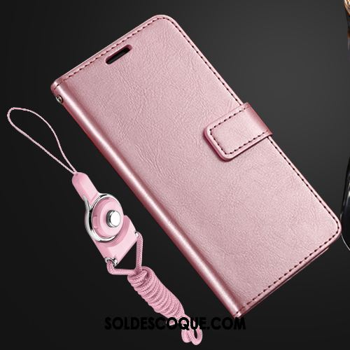 Coque Xiaomi Redmi S2 Rouge Or Étui En Cuir Incassable Petit Pas Cher