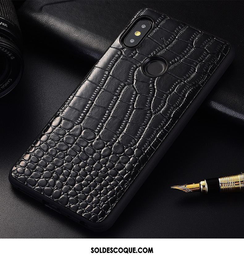 Coque Xiaomi Redmi S2 Rouge Téléphone Portable Marque De Tendance Noir Créatif Pas Cher