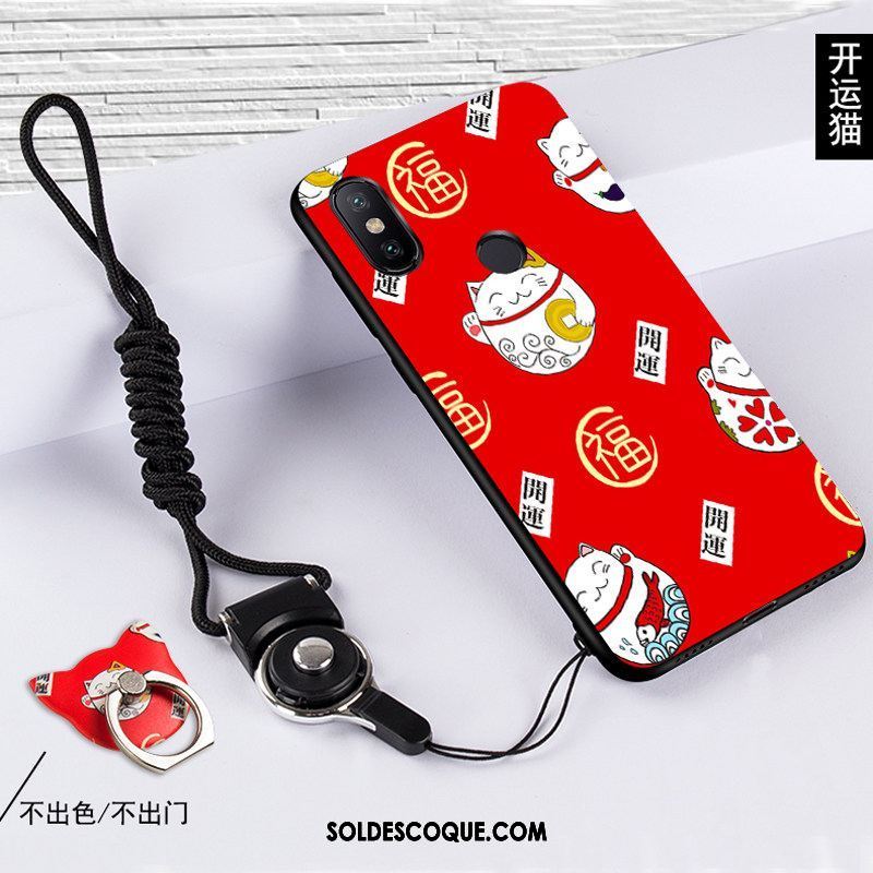 Coque Xiaomi Redmi S2 Silicone Téléphone Portable Étui Protection Net Rouge En Vente