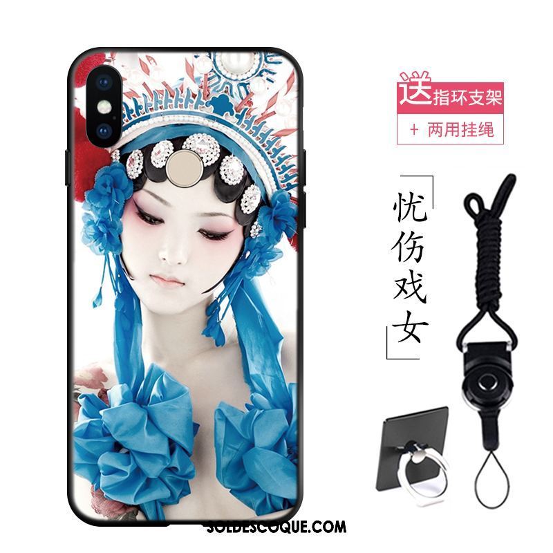 Coque Xiaomi Redmi S2 Tatouages Petit Style Chinois Rouge Étui Housse En Ligne