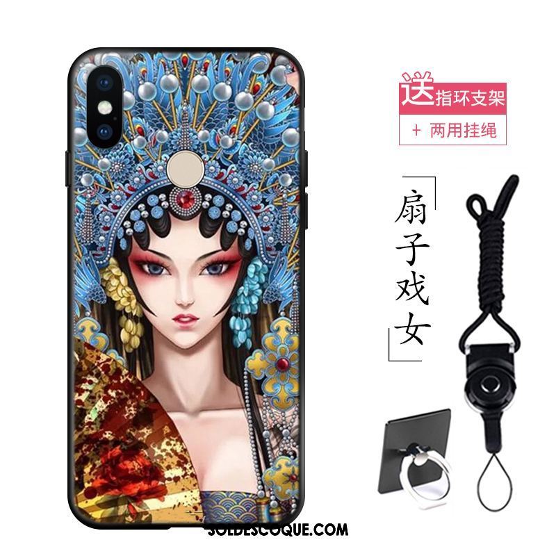 Coque Xiaomi Redmi S2 Tatouages Petit Style Chinois Rouge Étui Housse En Ligne