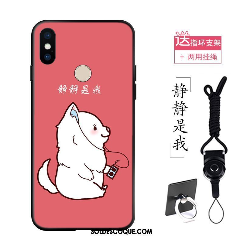 Coque Xiaomi Redmi S2 Téléphone Portable Fluide Doux Bleu Drôle Dragon Soldes