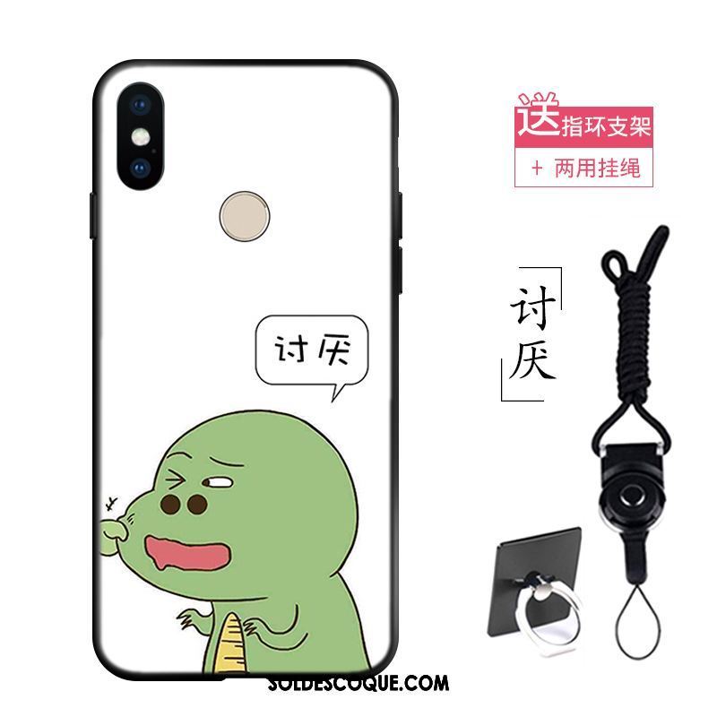 Coque Xiaomi Redmi S2 Téléphone Portable Fluide Doux Bleu Drôle Dragon Soldes