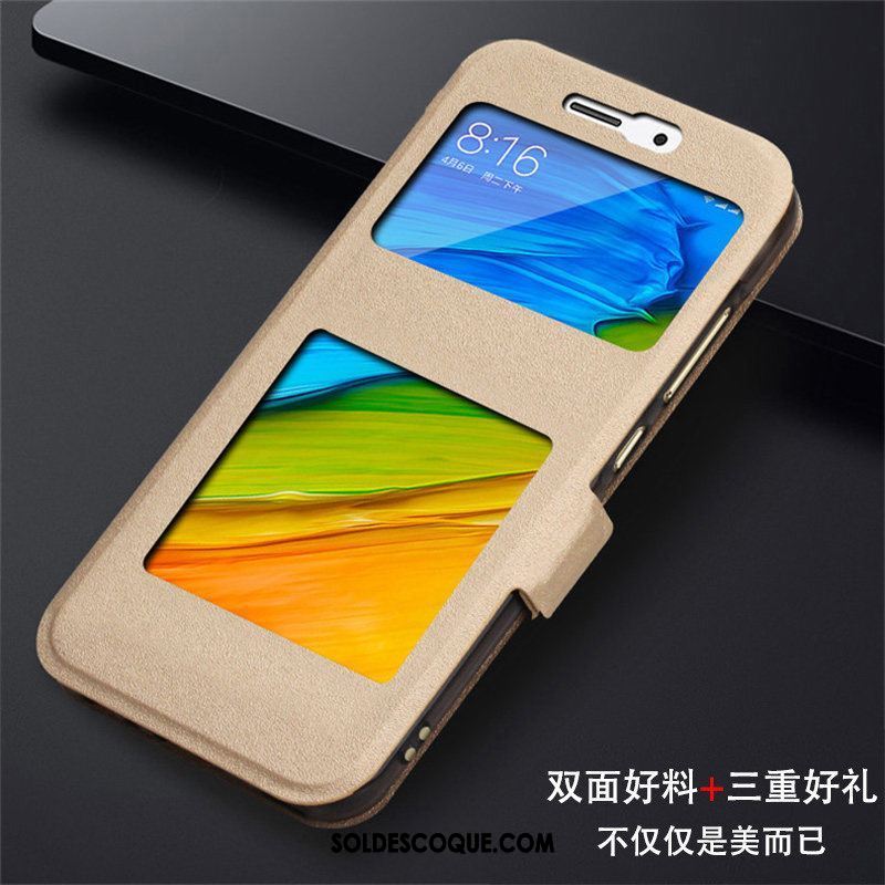 Coque Xiaomi Redmi S2 Étui En Cuir Incassable Clamshell Protection Téléphone Portable En Vente