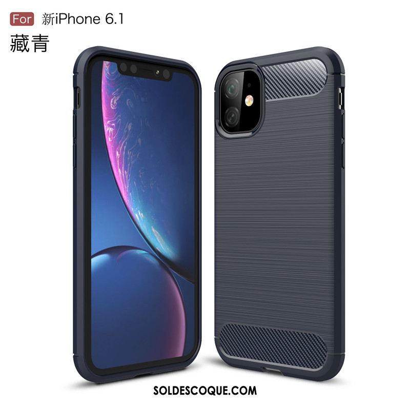 Coque iPhone 11 Antidérapant Nouveau Soie Étui Fluide Doux Pas Cher