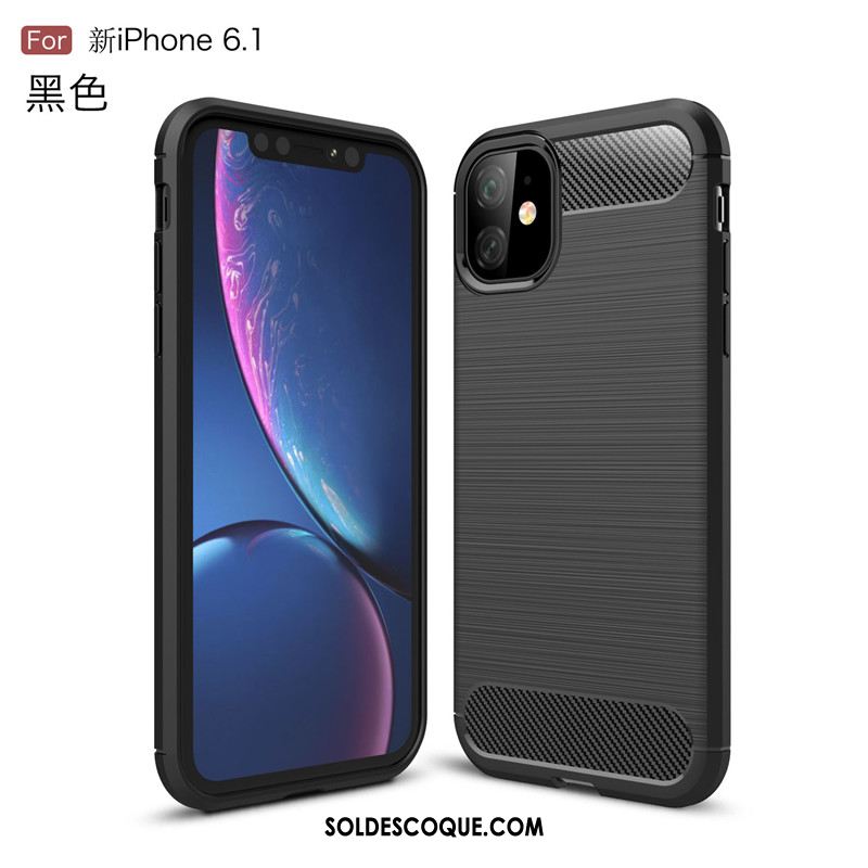 Coque iPhone 11 Antidérapant Nouveau Soie Étui Fluide Doux Pas Cher