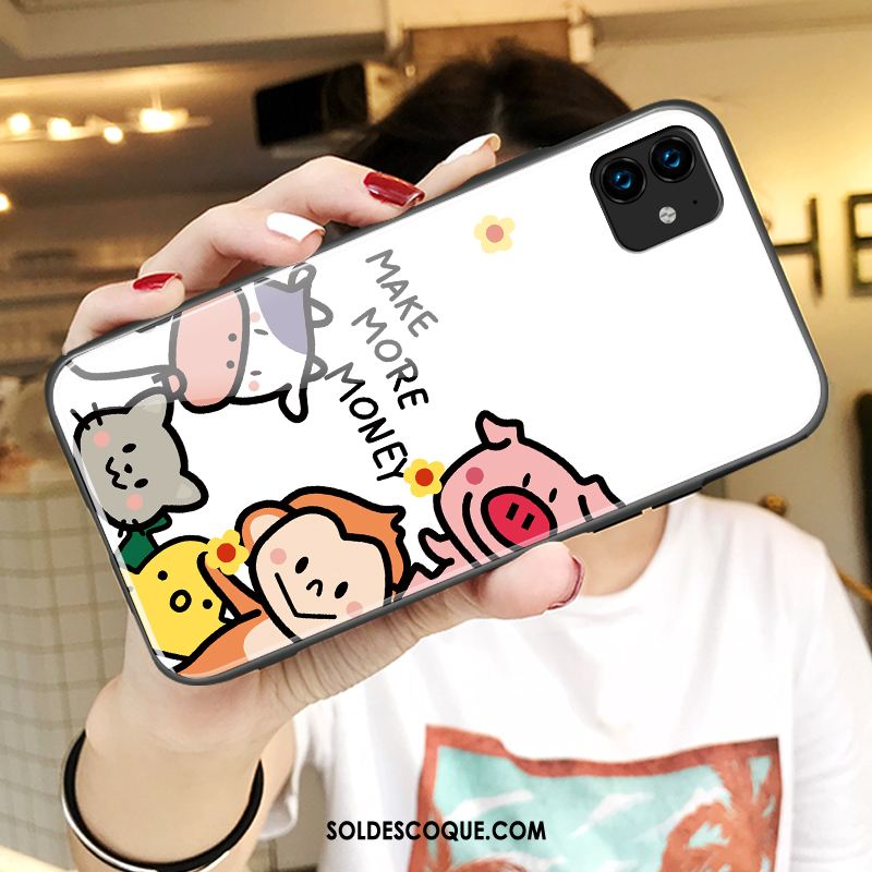 Coque iPhone 11 Blanc Tout Compris Très Mince Incassable Verre France