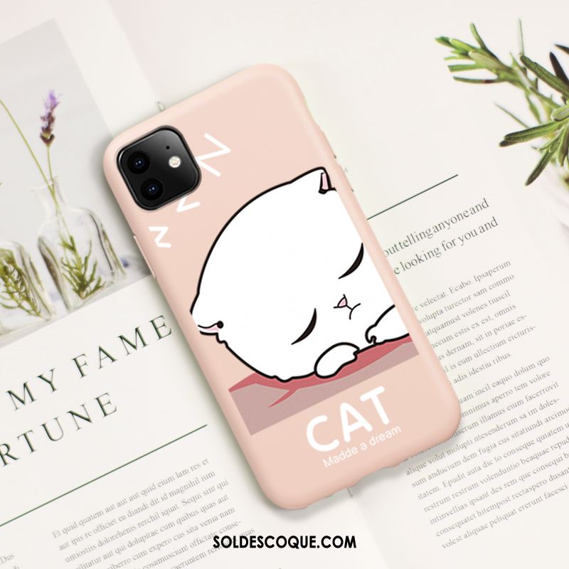 Coque iPhone 11 Chat Chiens Incassable Protection Vent Pas Cher